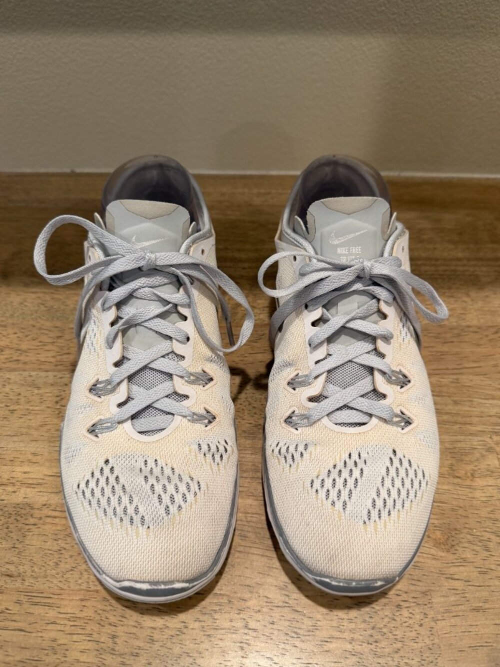 Nike Free 5.0 TR Fit 5 Running Shoes Cream White Size 7 - Picture 2 of 9